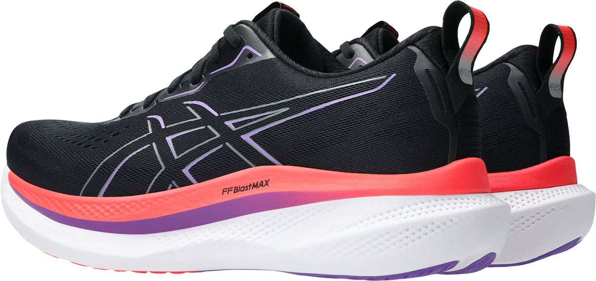 Men's Glideride Max Road Running Shoes - Black