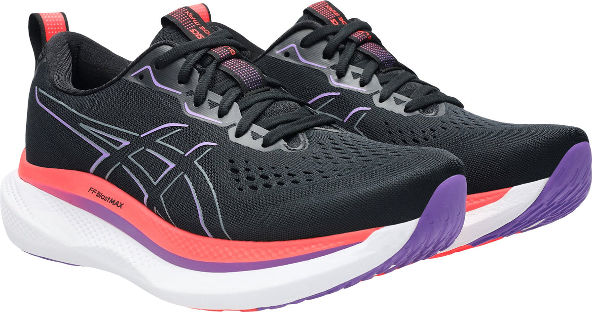 Men's Glideride Max Road Running Shoes - Black