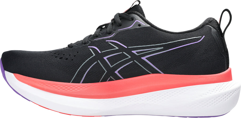 Men's Glideride Max Road Running Shoes - Black