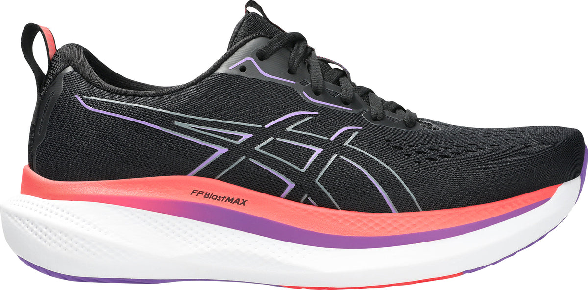Men's Glideride Max Road Running Shoes - Black