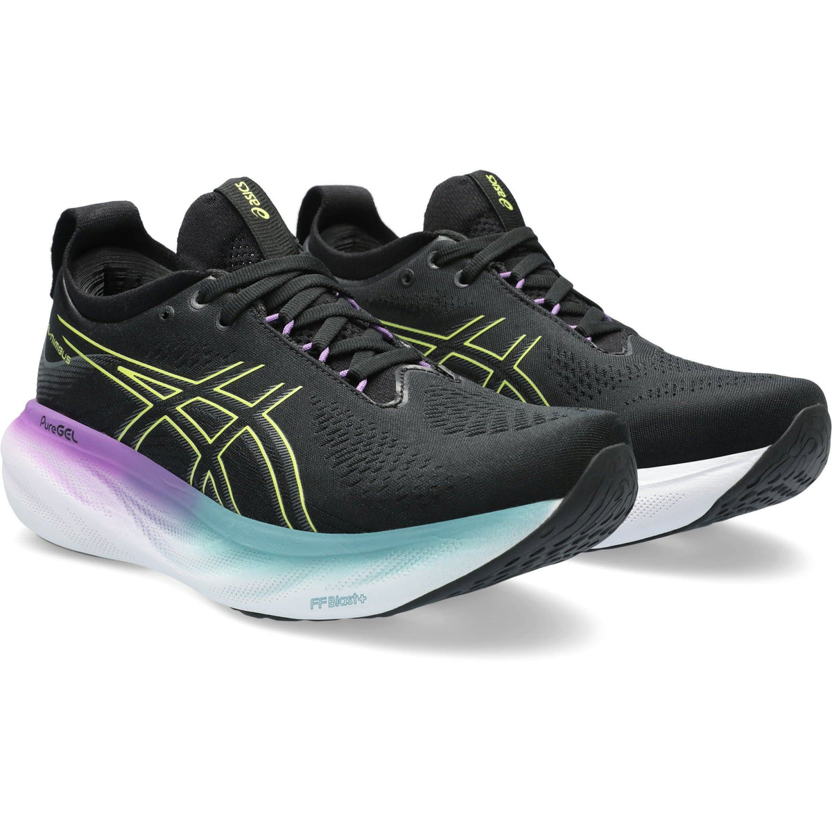 Women's Gel Nimbus 25 Road Running Shoes - Black