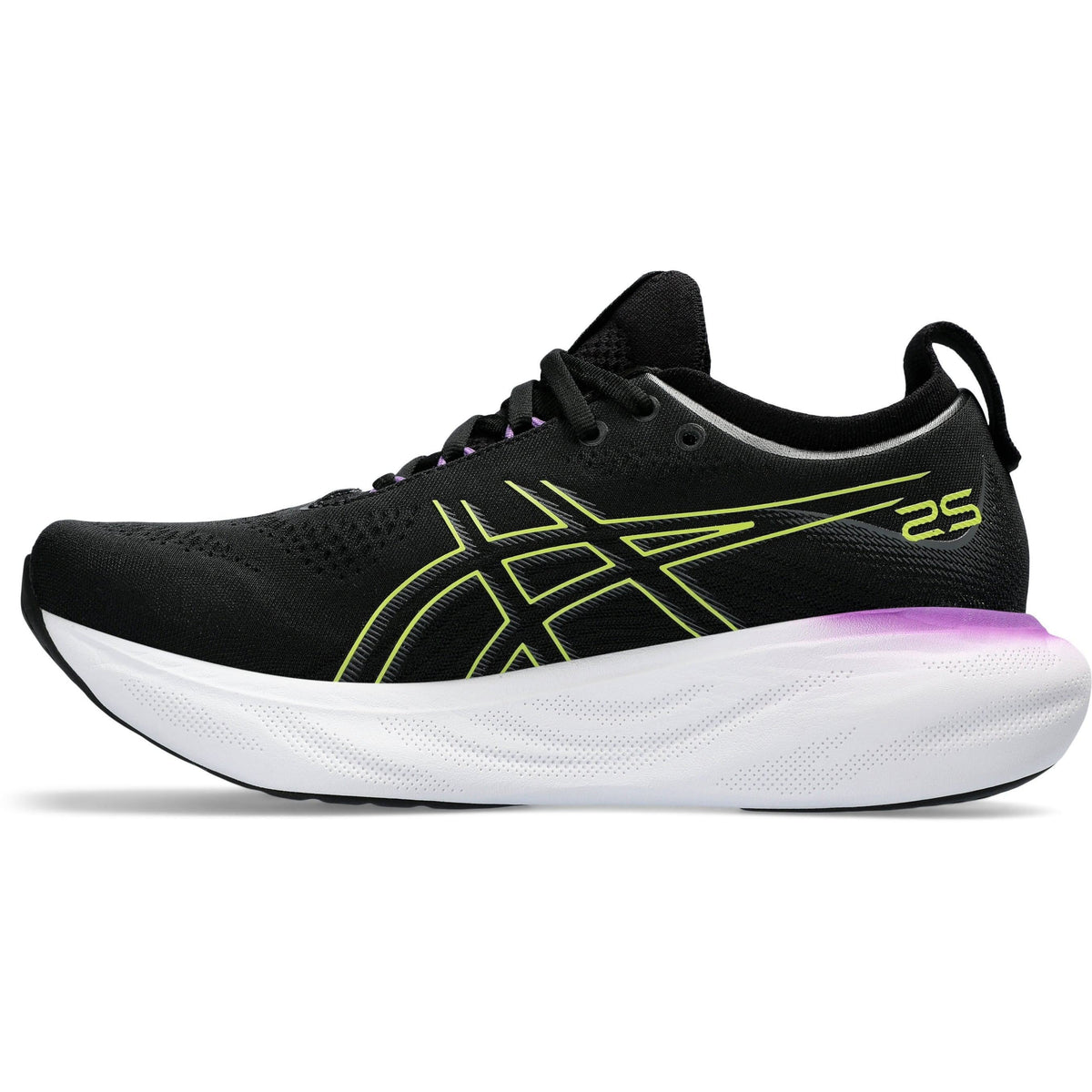 Women's Gel Nimbus 25 Road Running Shoes - Black