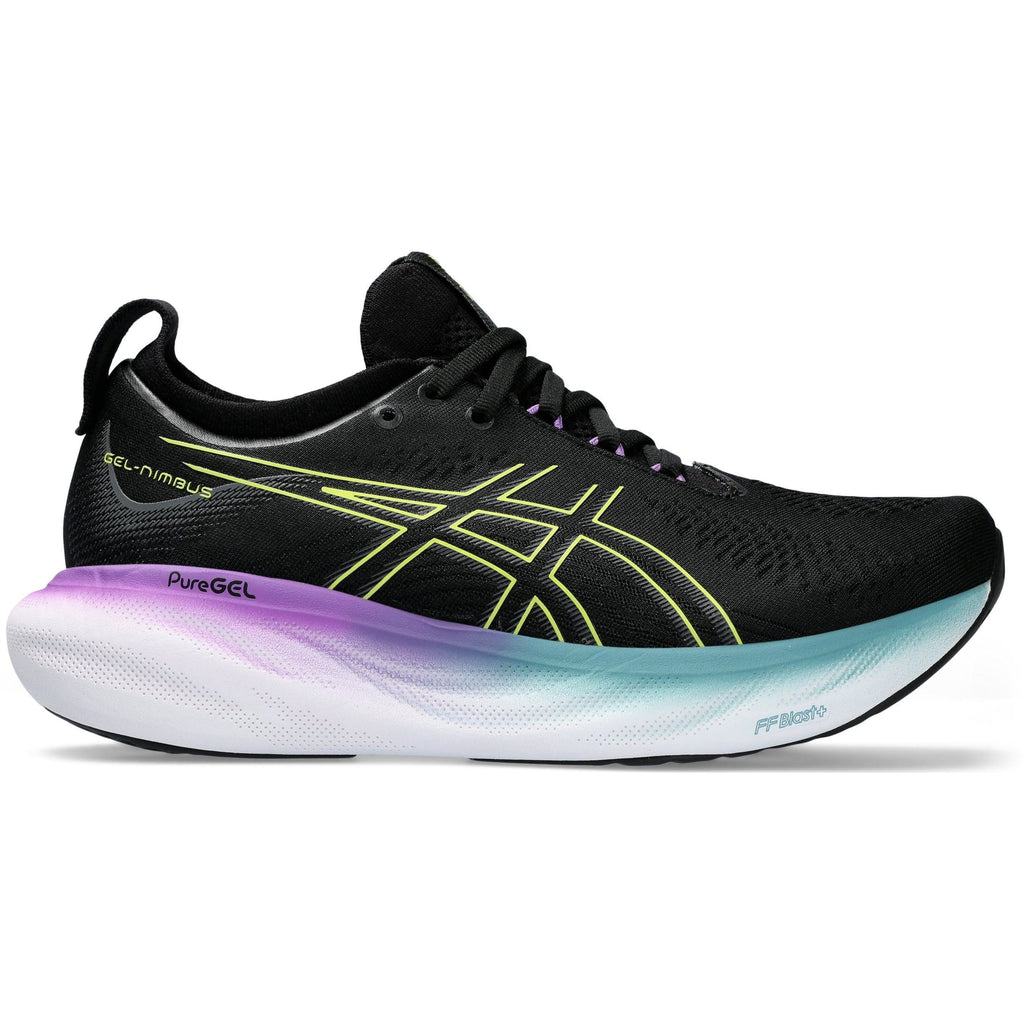 Women's Gel Nimbus 25 Road Running Shoes - Black