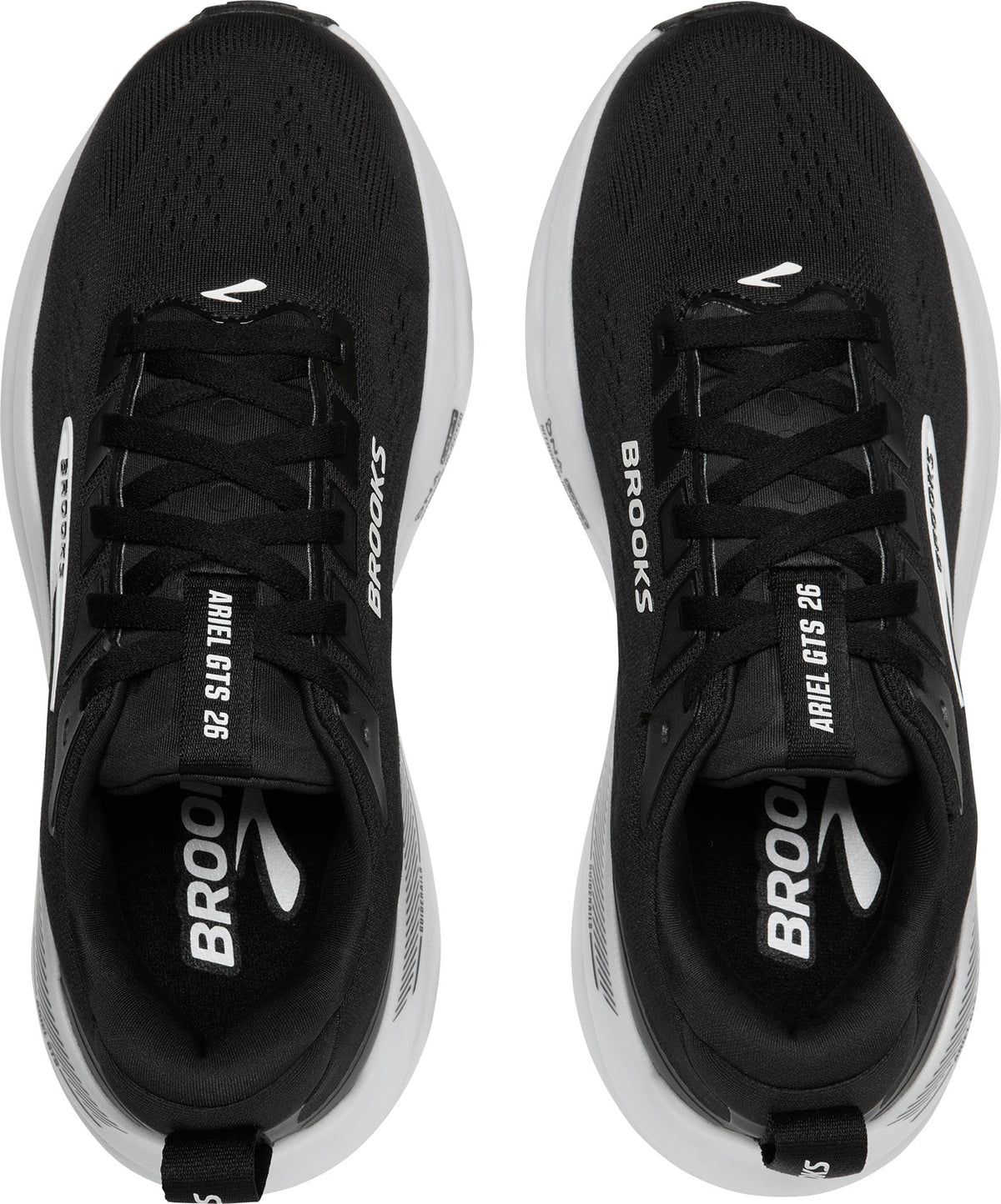 Women's Ariel GTS 26 Wide Fit Road Running Shoes - Black