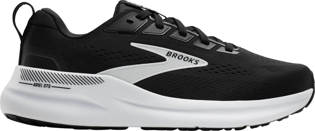 Women's Ariel GTS 26 Wide Fit Road Running Shoes - Black