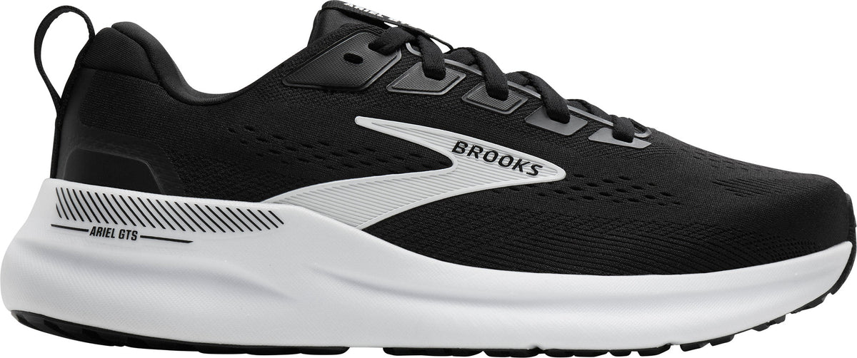 Women's Ariel GTS 26 Wide Fit Road Running Shoes - Black
