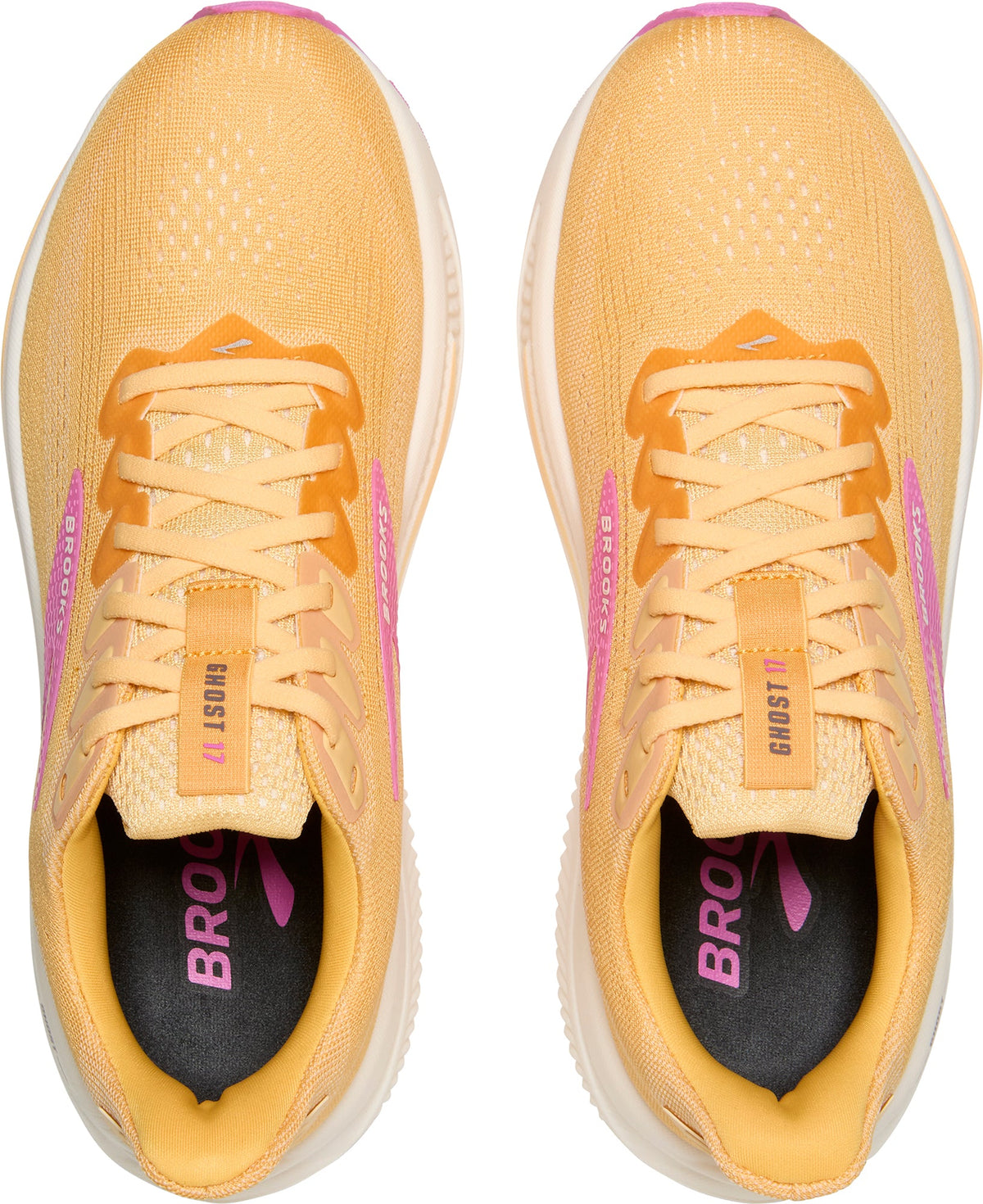 Women's Ghost 17 Road Running Shoes - Orange