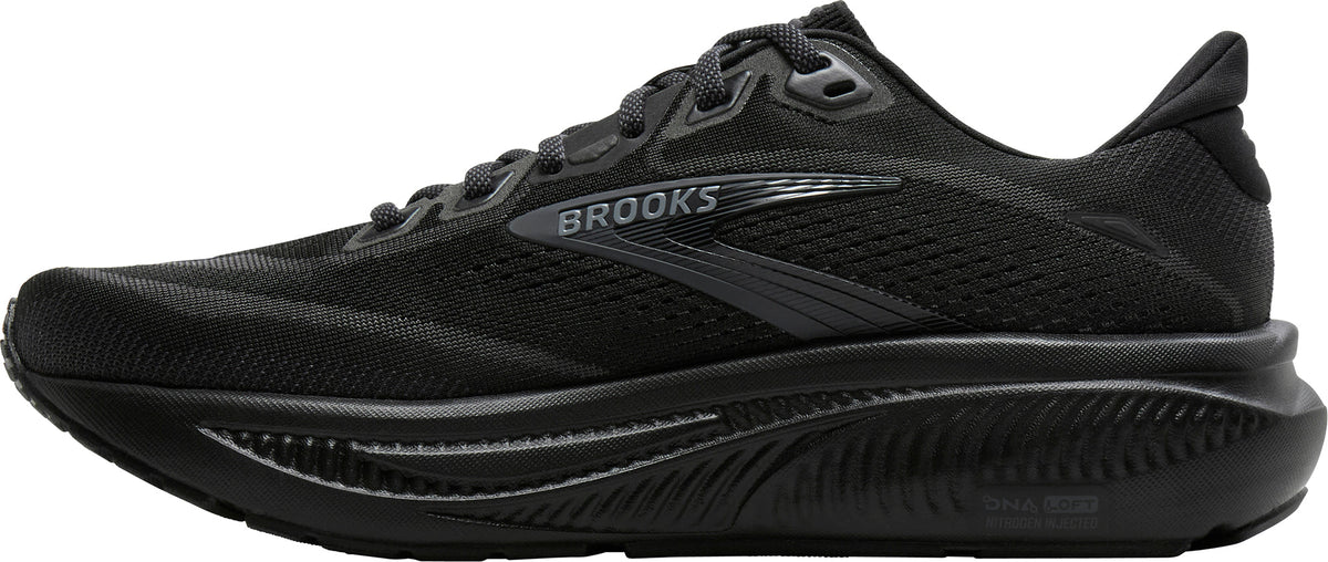 Men's Ghost 18 Wide Fit (2E) Road Running Shoes - Black