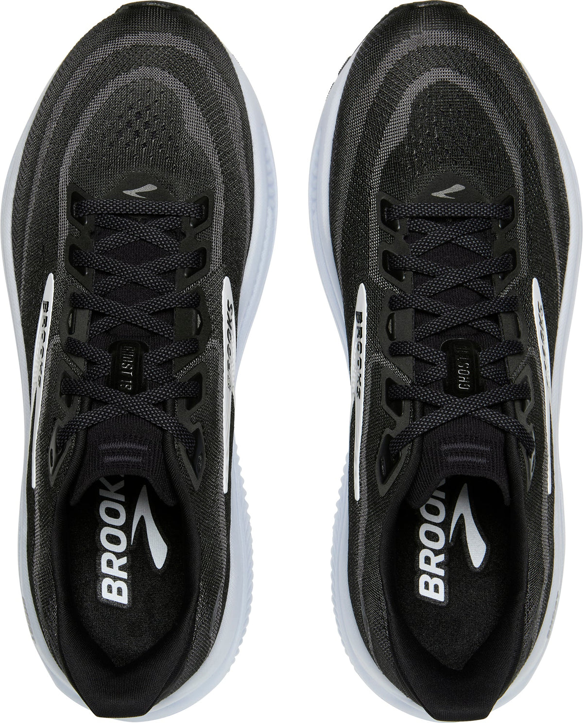 Men's Ghost 18 Road Running Shoes - Black
