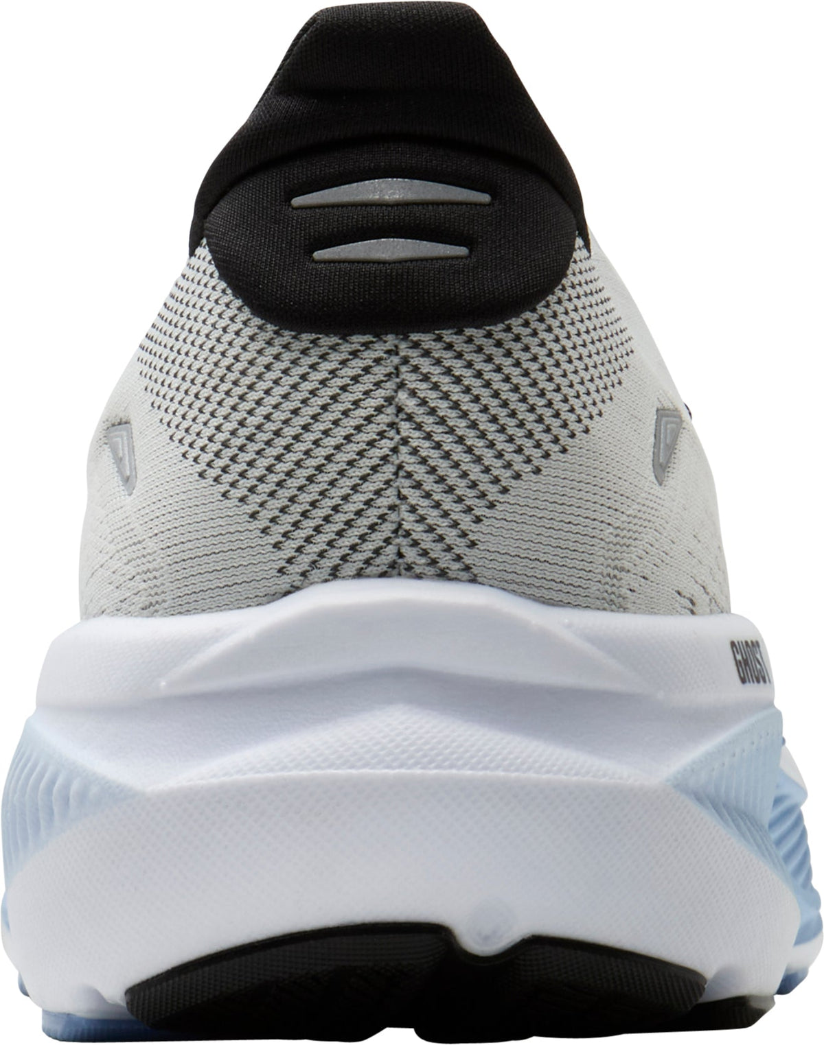 Men's Ghost 18 Wide Fit (2E) Road Running Shoes - White