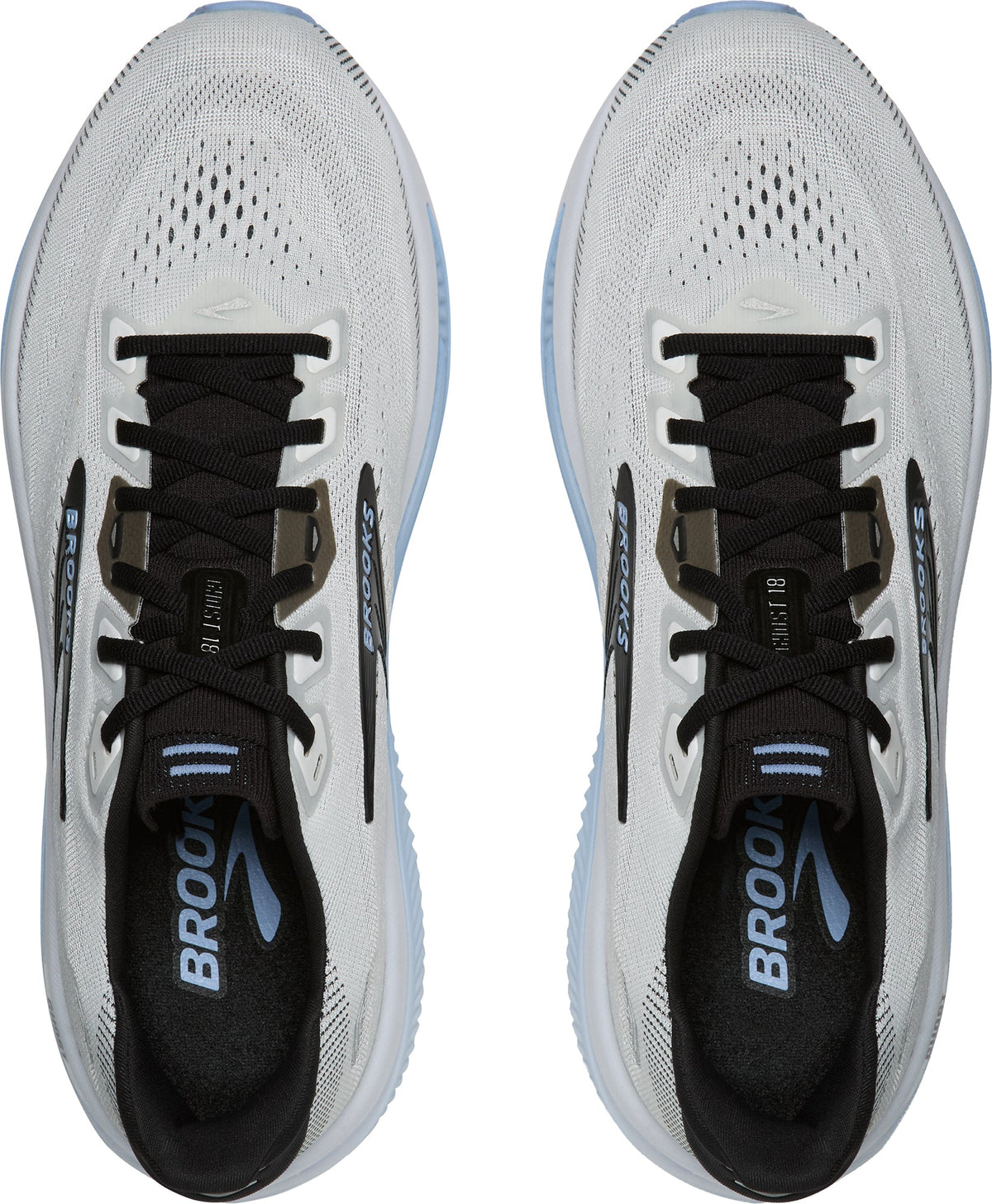 Men's Ghost 18 Wide Fit (2E) Road Running Shoes - White