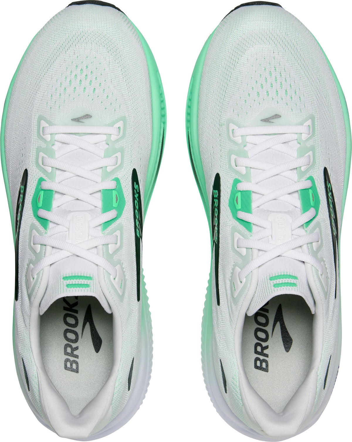 Men's Ghost 18 Road Running Shoes - White