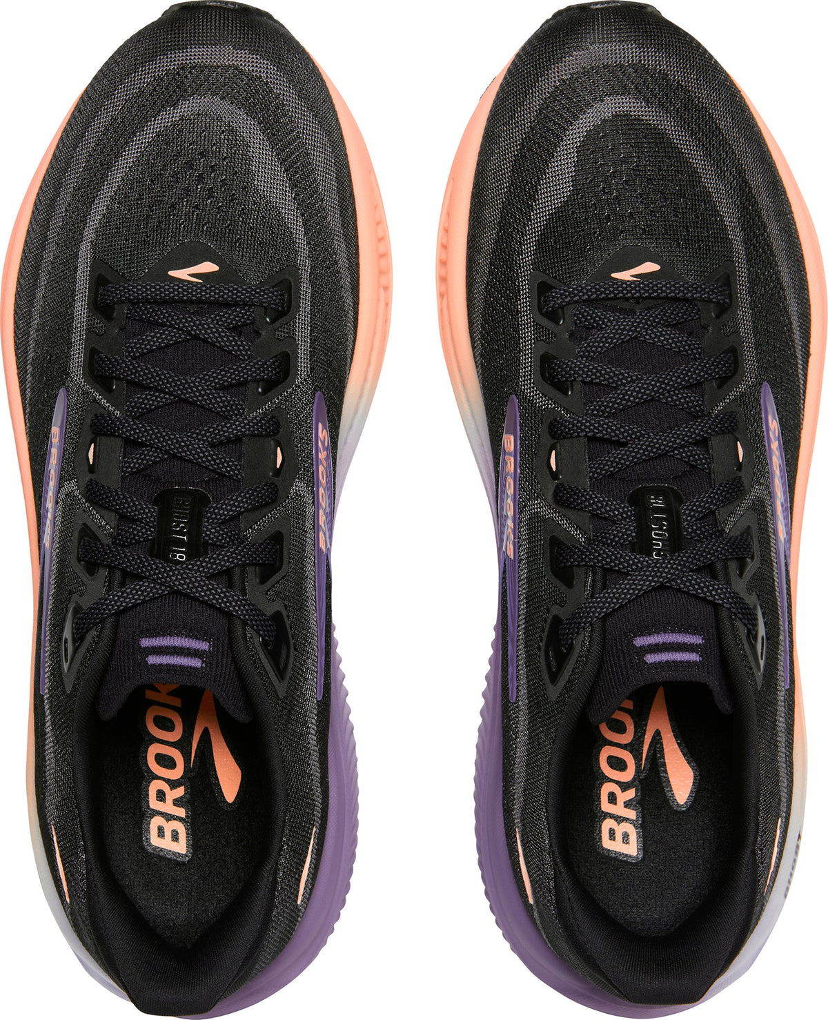 Women's Ghost 18 Road Running Shoes - Black