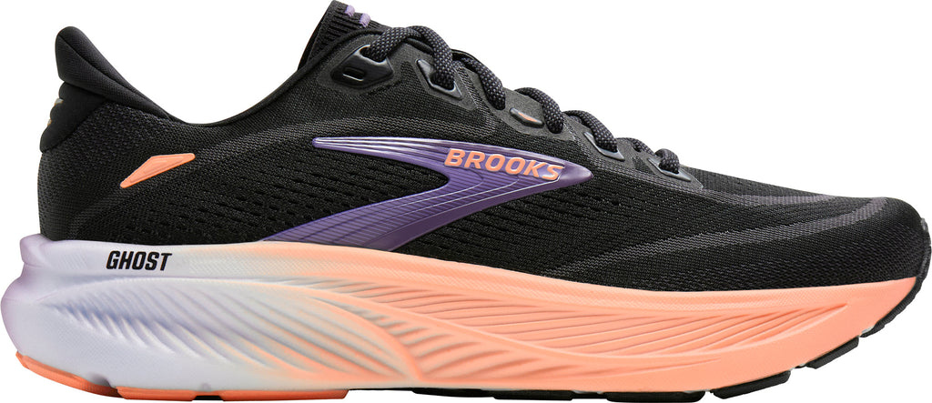 Women's Ghost 18 Road Running Shoes - Black
