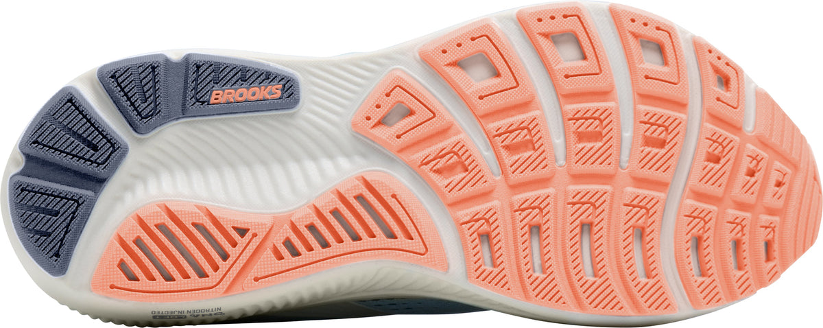 Women's Ghost 18 Wide Fit Road Running Shoes - Orange