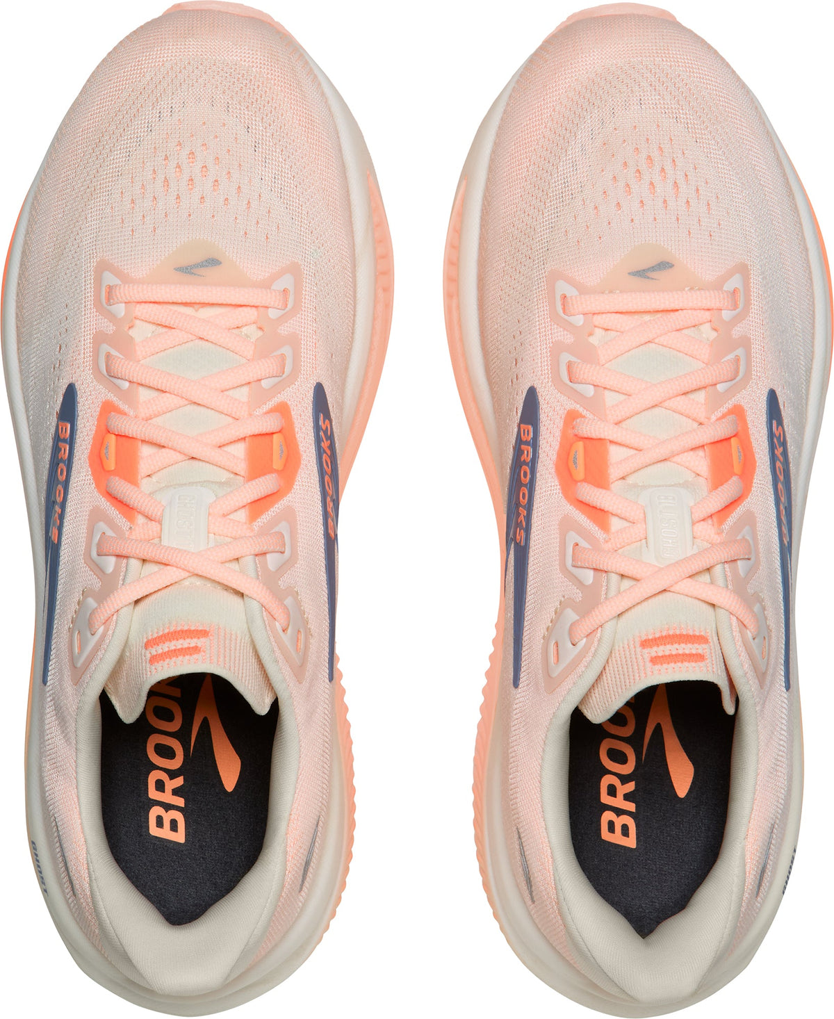 Women's Ghost 18 Wide Fit Road Running Shoes - Orange
