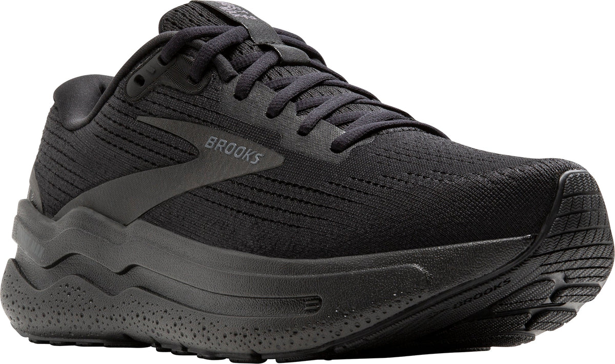 Women's Ghost Max 2 Wide Fit (2E) Road Running Shoes - Black