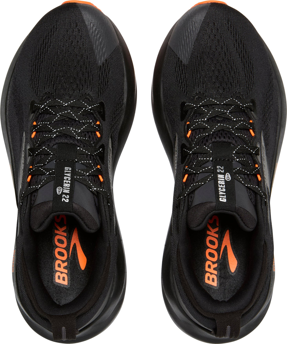 Men's Glycerin 22 Road Running Shoes - Black