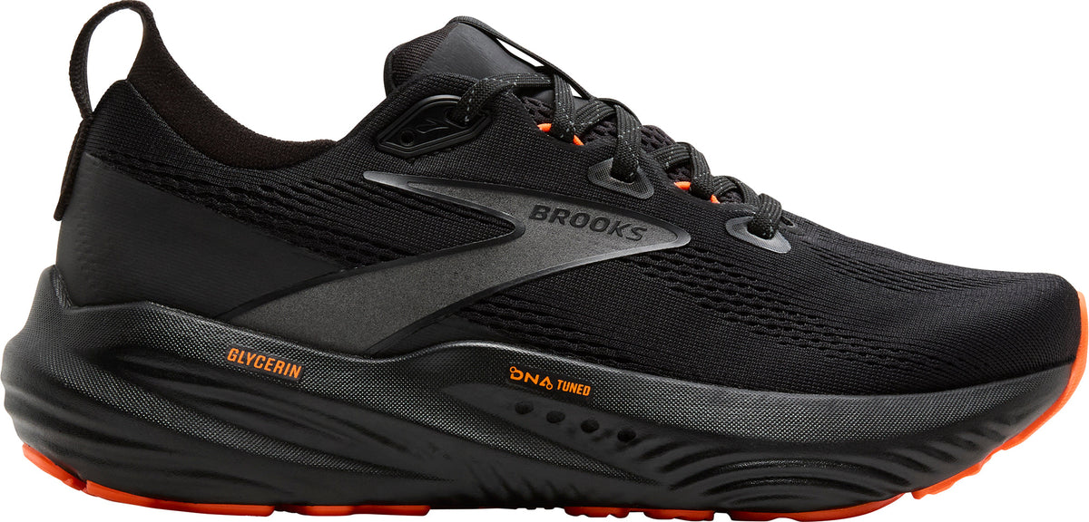 Men's Glycerin 22 Road Running Shoes - Black