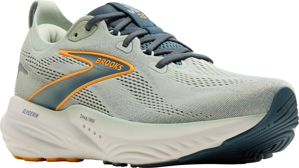 Men's Glycerin 22 Road Running Shoes - Grey