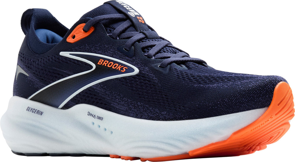 Men's Glycerin 22 Road Running Shoes - Blue