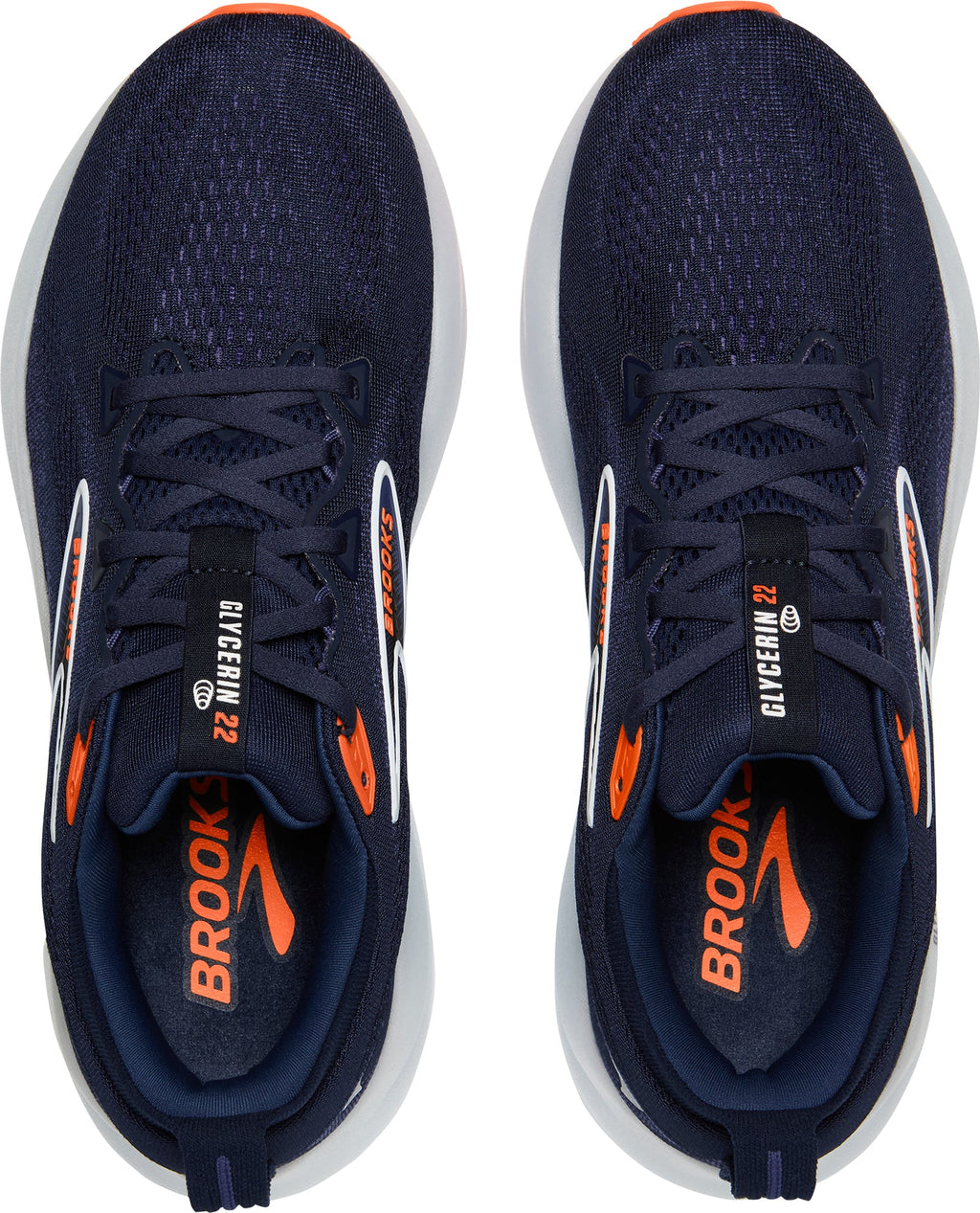 Men's Glycerin 22 Road Running Shoes - Blue