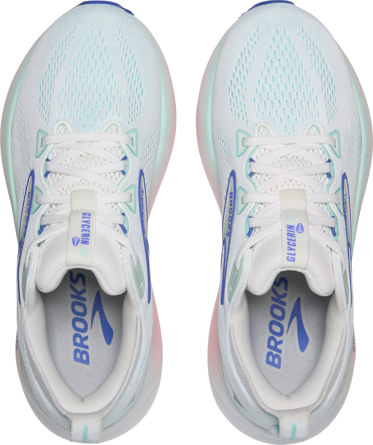 Women's Glycerin 22 Road Running Shoes - Green
