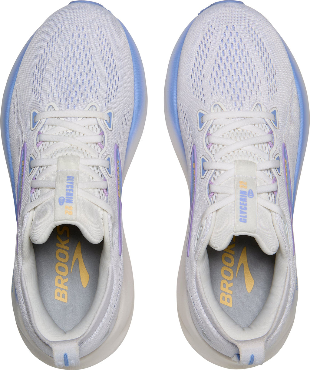 Women's Glycerin 22 Road Running Shoes - White
