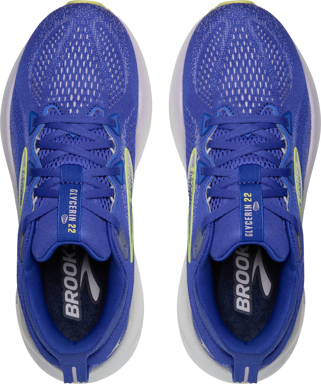 Women's Glycerin 22 Road Running Shoes - Blue