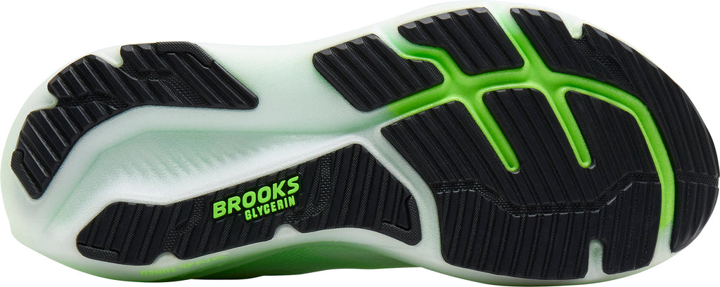 Men's Glycerin 23 Road Running Shoes - Green