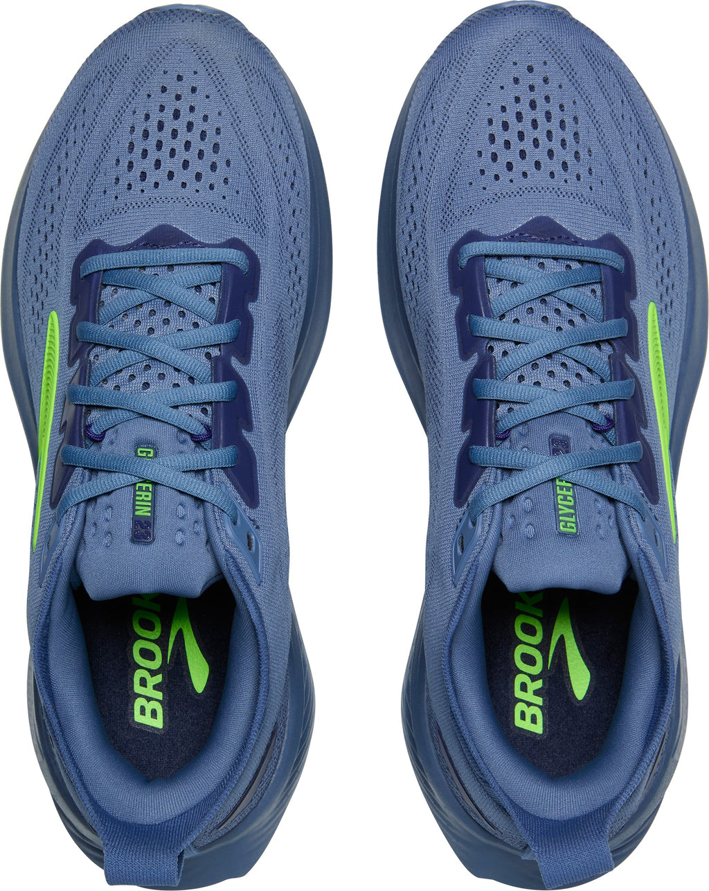 Men's Glycerin 23 Road Running Shoes - Blue