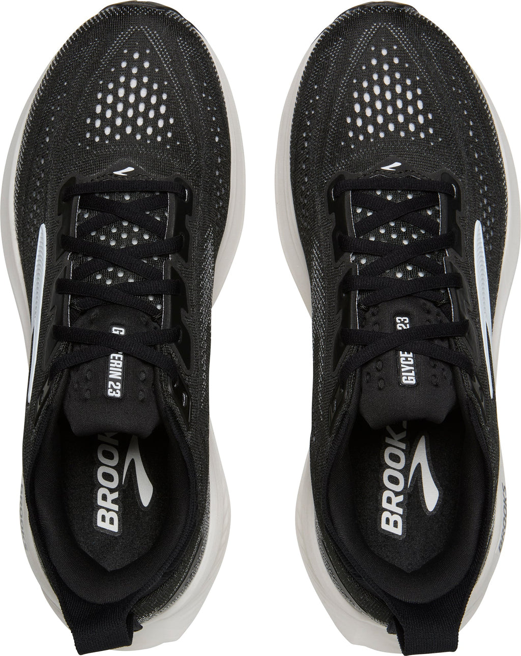 Women's Glycerin 23 Road Running Shoes - Black