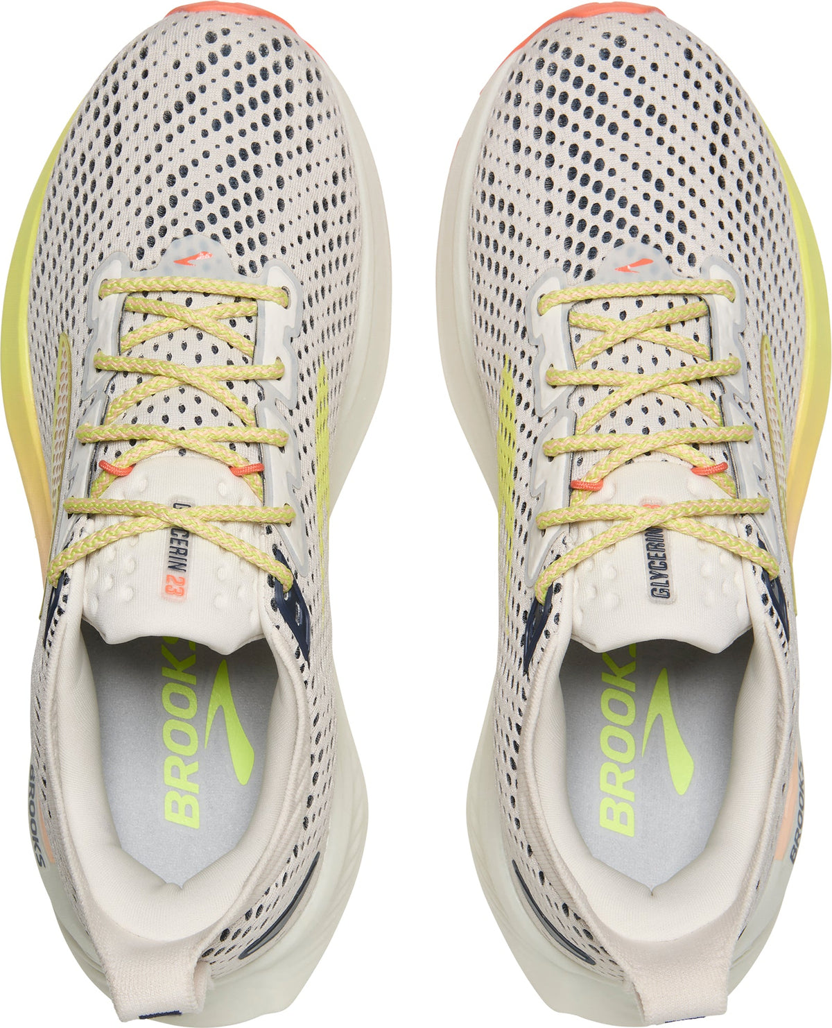 Women's Glycerin 23 Road Running Shoes - Cream