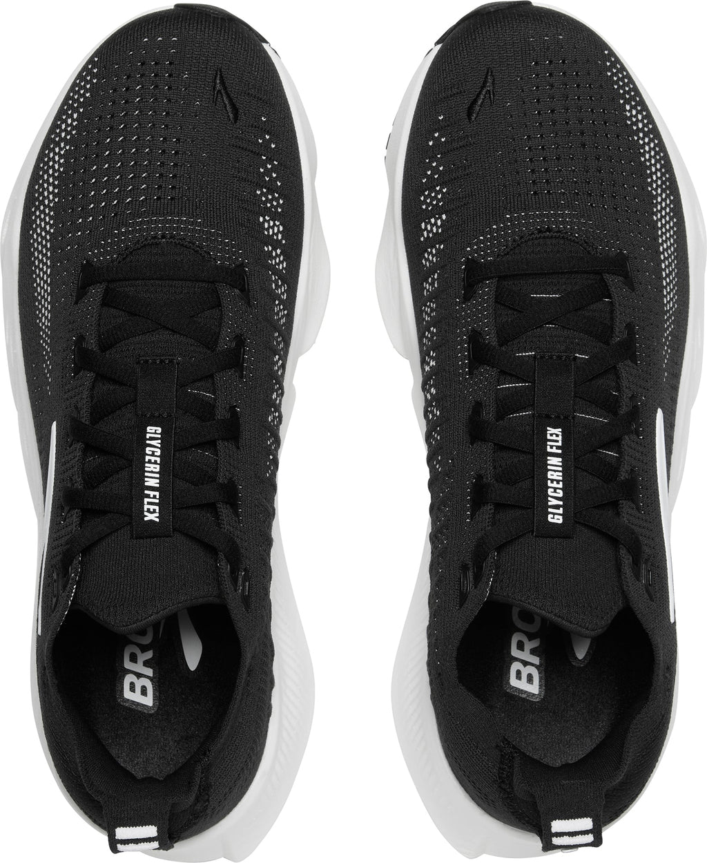 Women's Glycerin Flex Road Running Shoes - Black