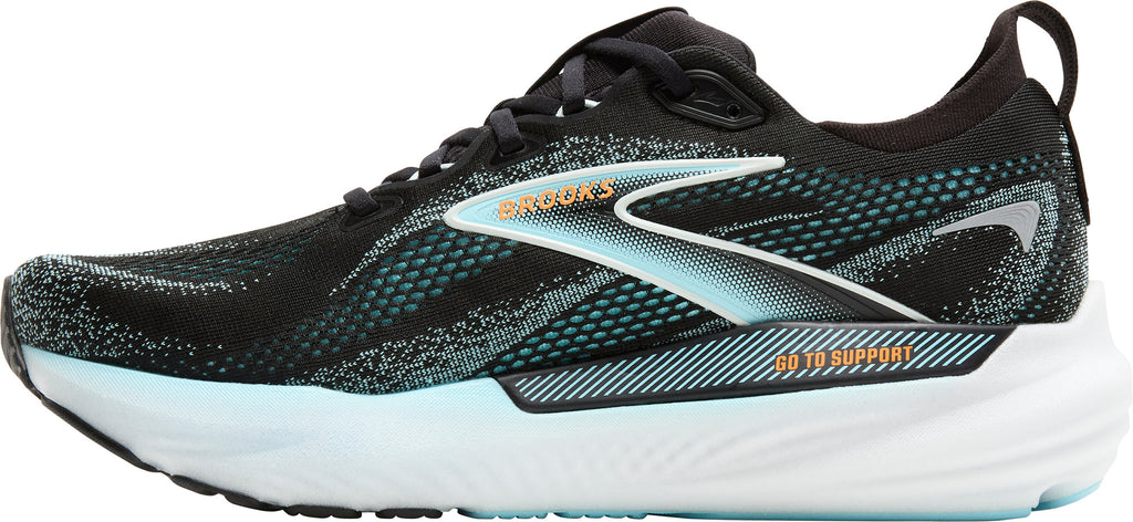 Men's Glycerin GTS 22 Road Running Shoes - Black