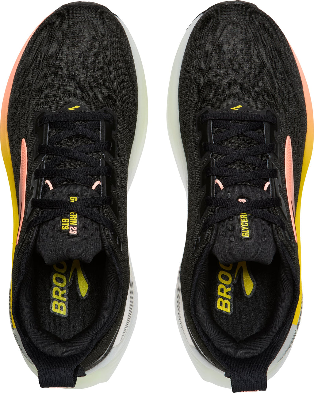Women's Glycerin GTS 23 Road Running Shoes - Black