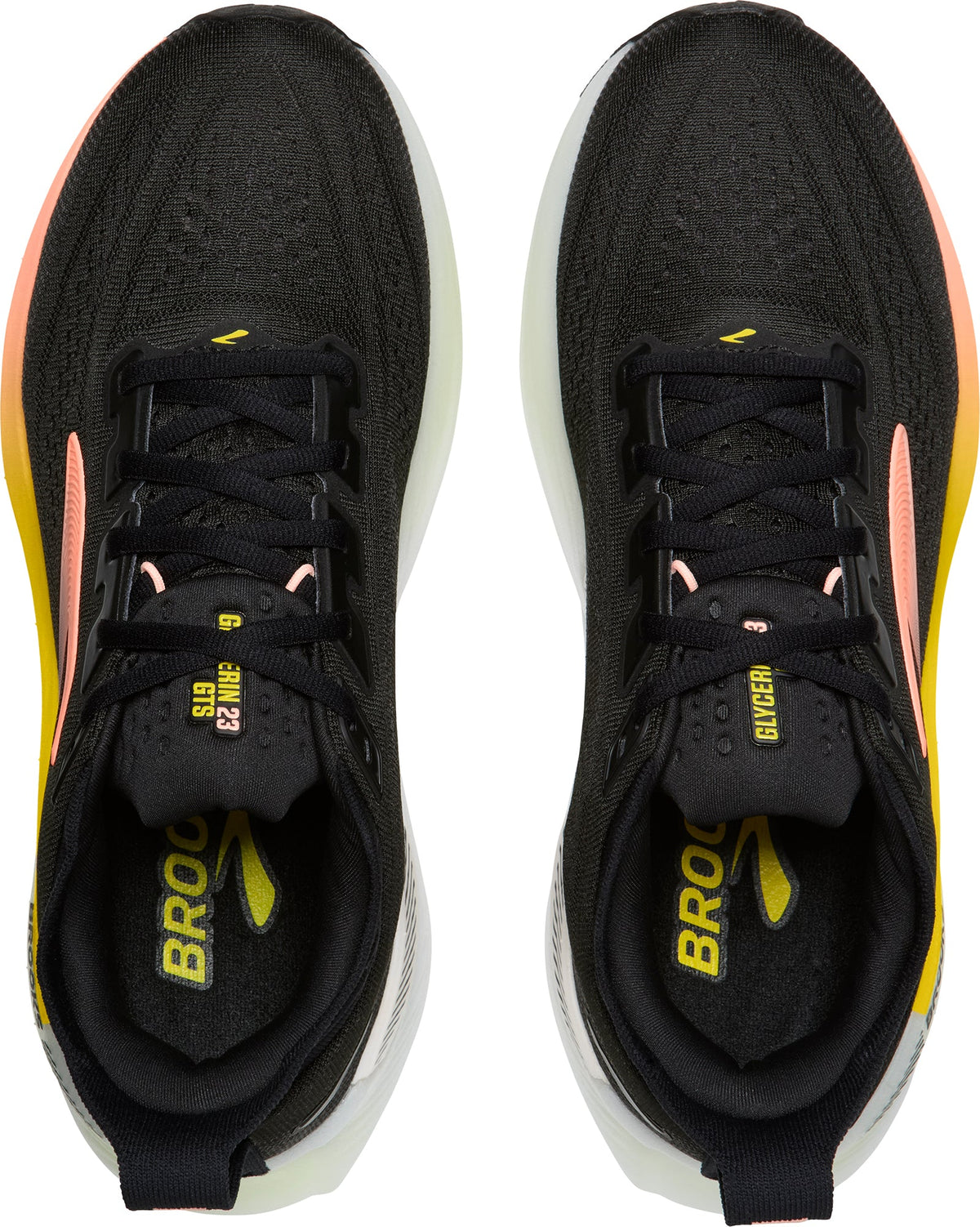Women's Glycerin GTS 23 Road Running Shoes - Black