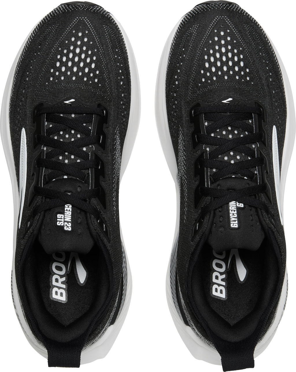 Women's Glycerin GTS 23 Road Running Shoes - Black