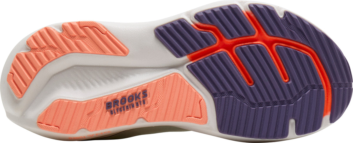 Women's Glycerin GTS 23 Road Running Shoes - White