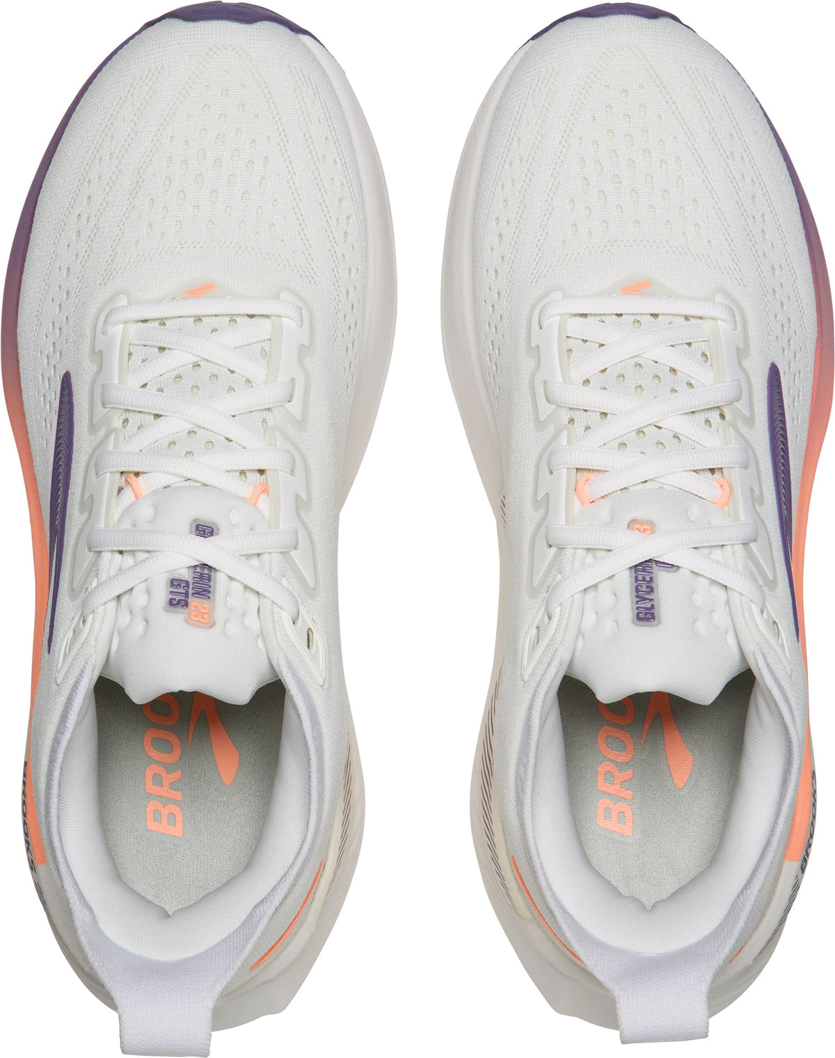 Women's Glycerin GTS 23 Road Running Shoes - White