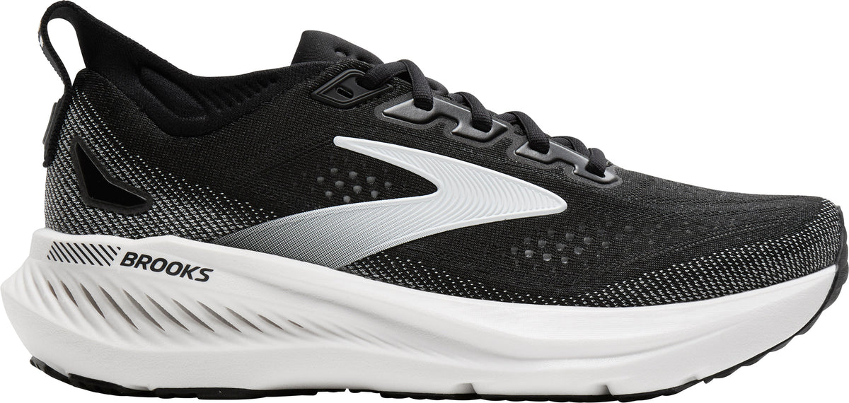 Women's Glycerin GTS 23 Wide Fit Road Running Shoes - Black