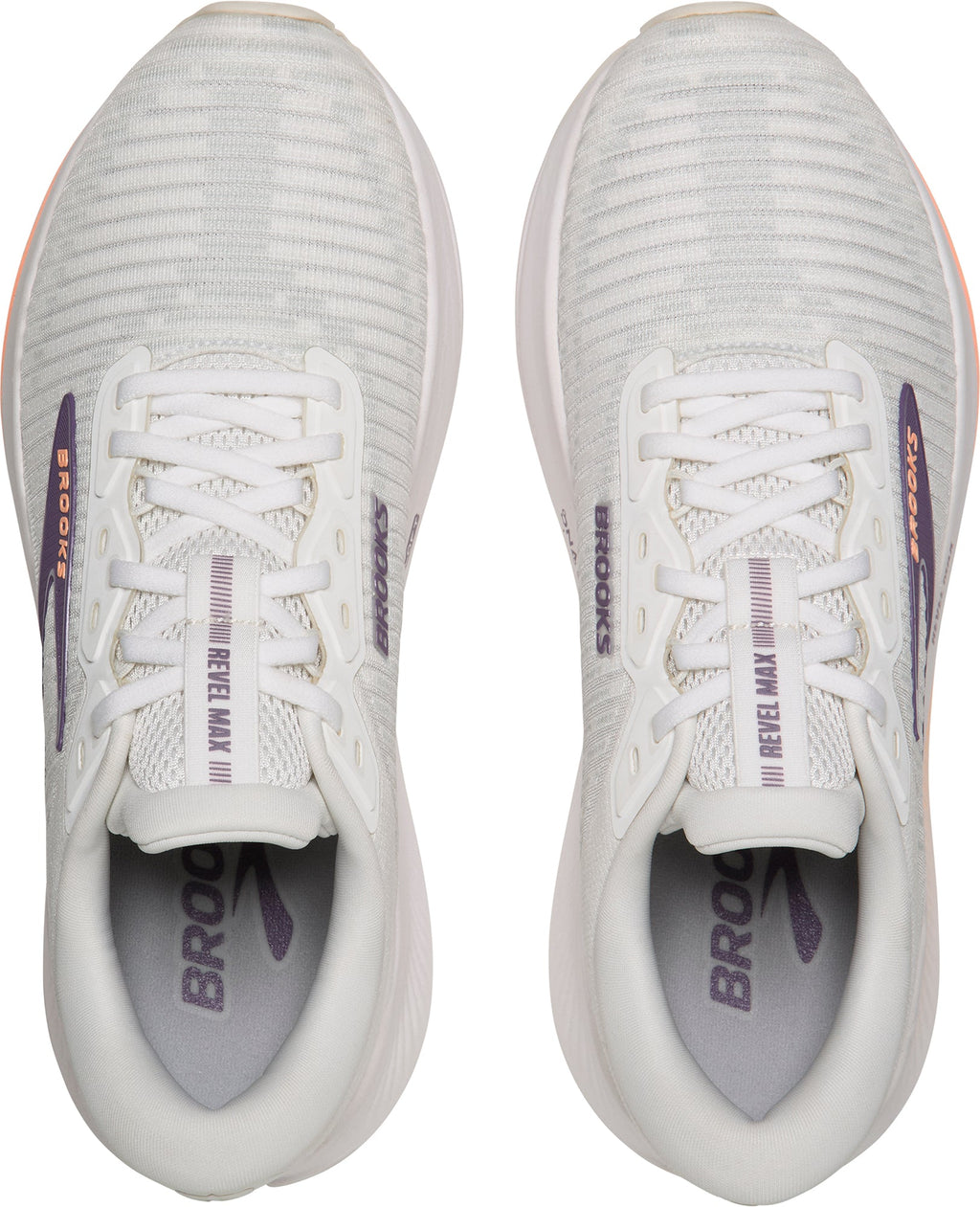 Women's Revel Max Road Running Shoes - White