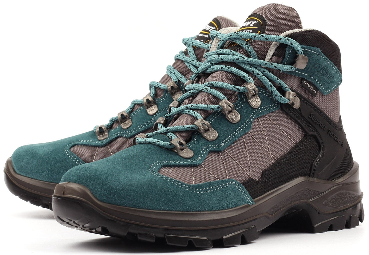 Women's Excalibur Waterproof Walking Boots - Blue