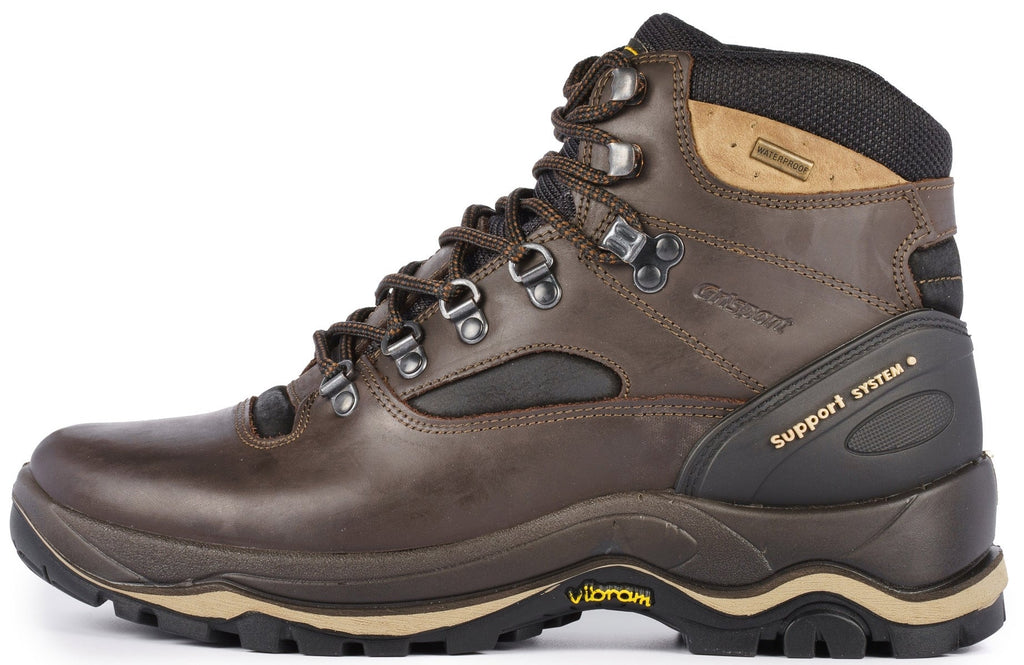 Men's Quatro Waterproof Walking Boots - Brown