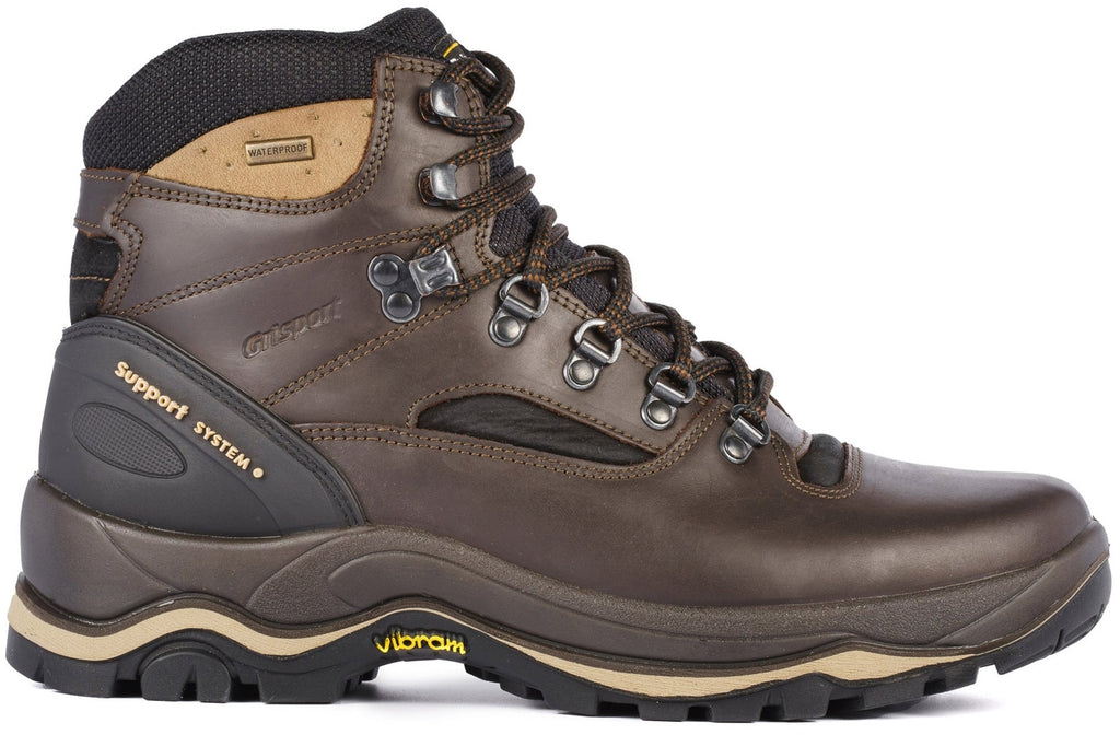Men's Quatro Waterproof Walking Boots - Brown