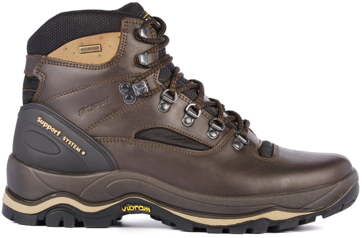 Men's Quatro Waterproof Walking Boots - Brown