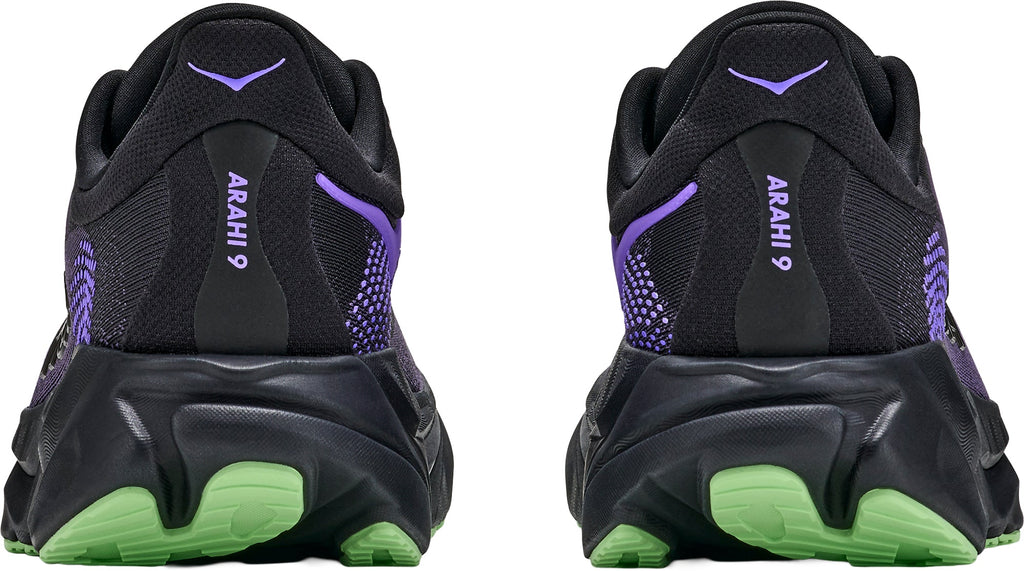Men's Arahi 9 Road Running Shoes - Black