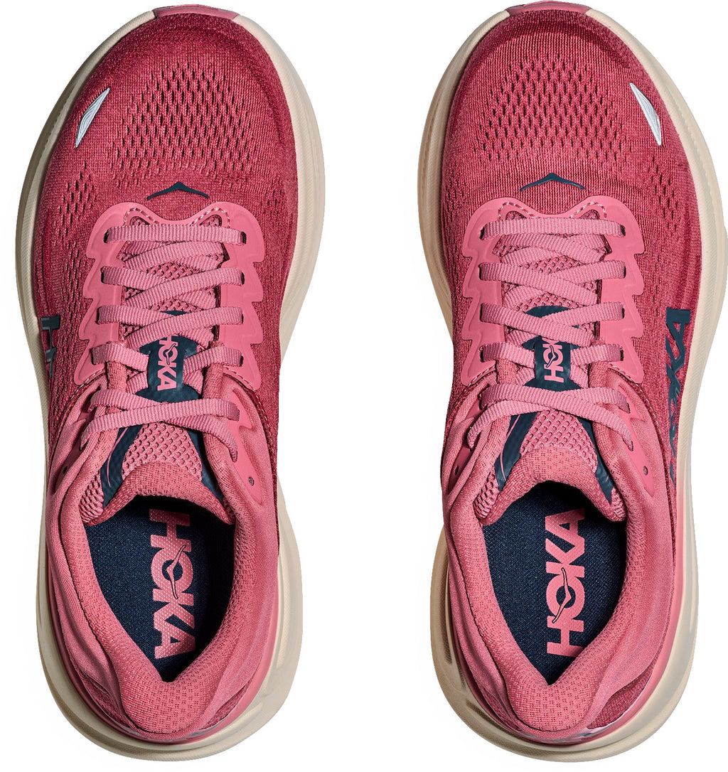 Women's Bondi 9 Road Running Shoes - Pink