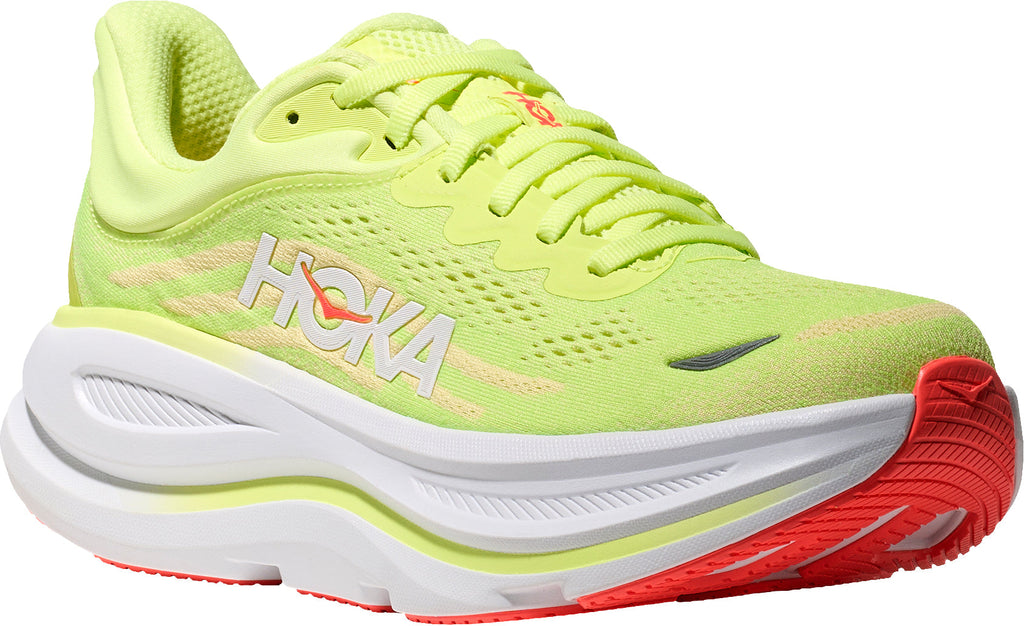 Women's Bondi 9 Road Running Shoes - Yellow