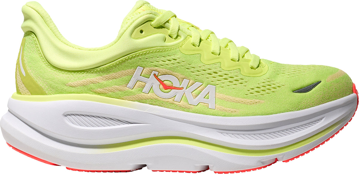 Women's Bondi 9 Road Running Shoes - Yellow